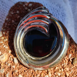 Vintage 925 silver pendant/‎ brooch